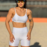 Conjunto Short Meia Coxa e Top Tahiti