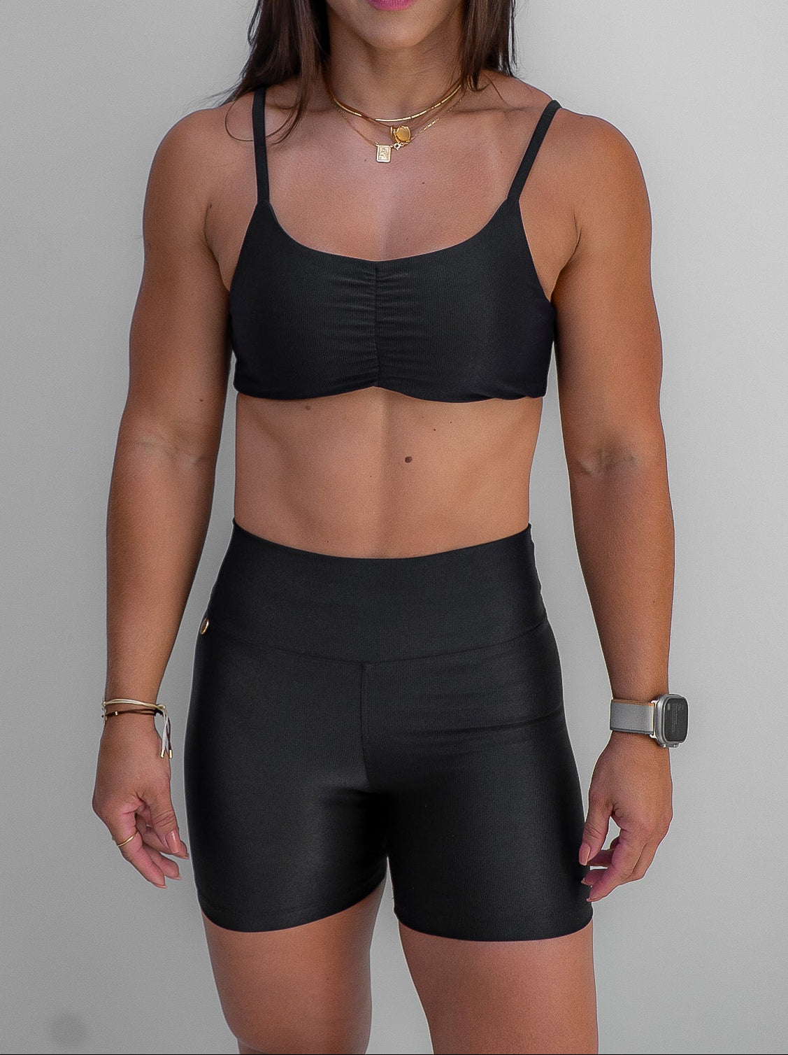 Conjunto Short Meia Coxa + Top Bali