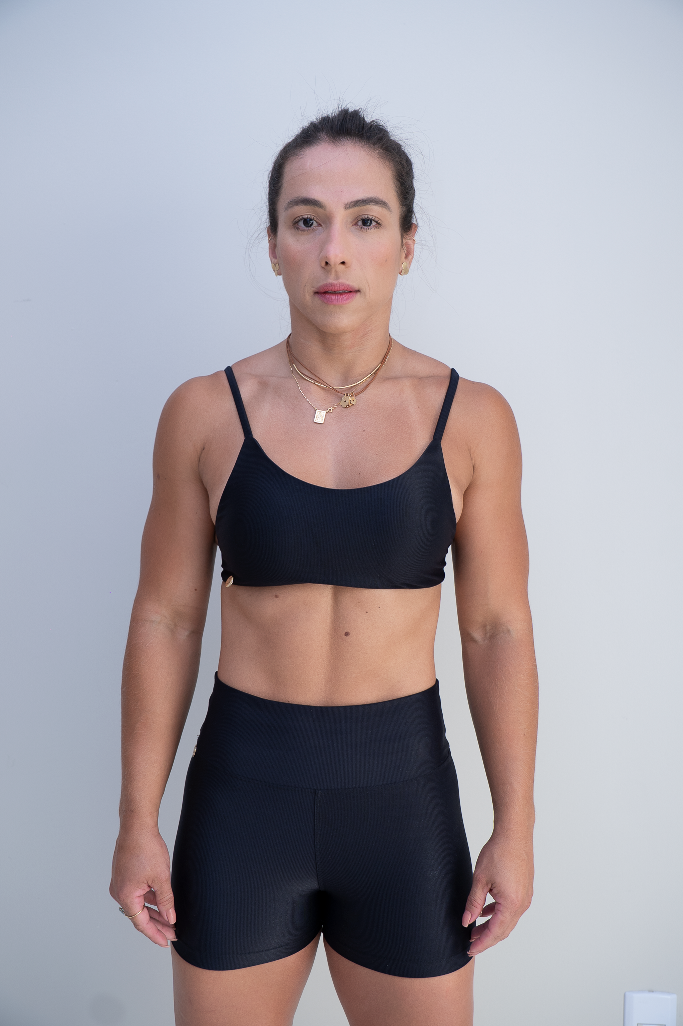 Conjunto Short Meia Coxa + Top Tahiti