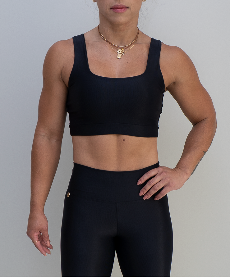 Conjunto Short Meia Coxa + Top Capri