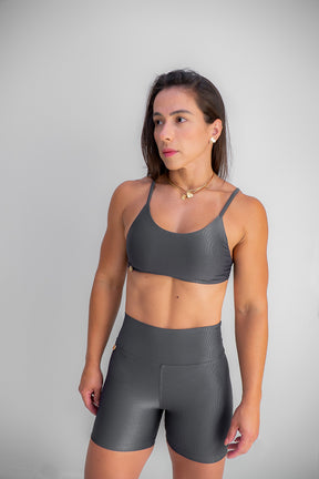 Conjunto Short Meia Coxa + Top Tahiti