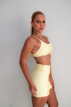 Conjunto Short Meia Coxa + Top Tahiti