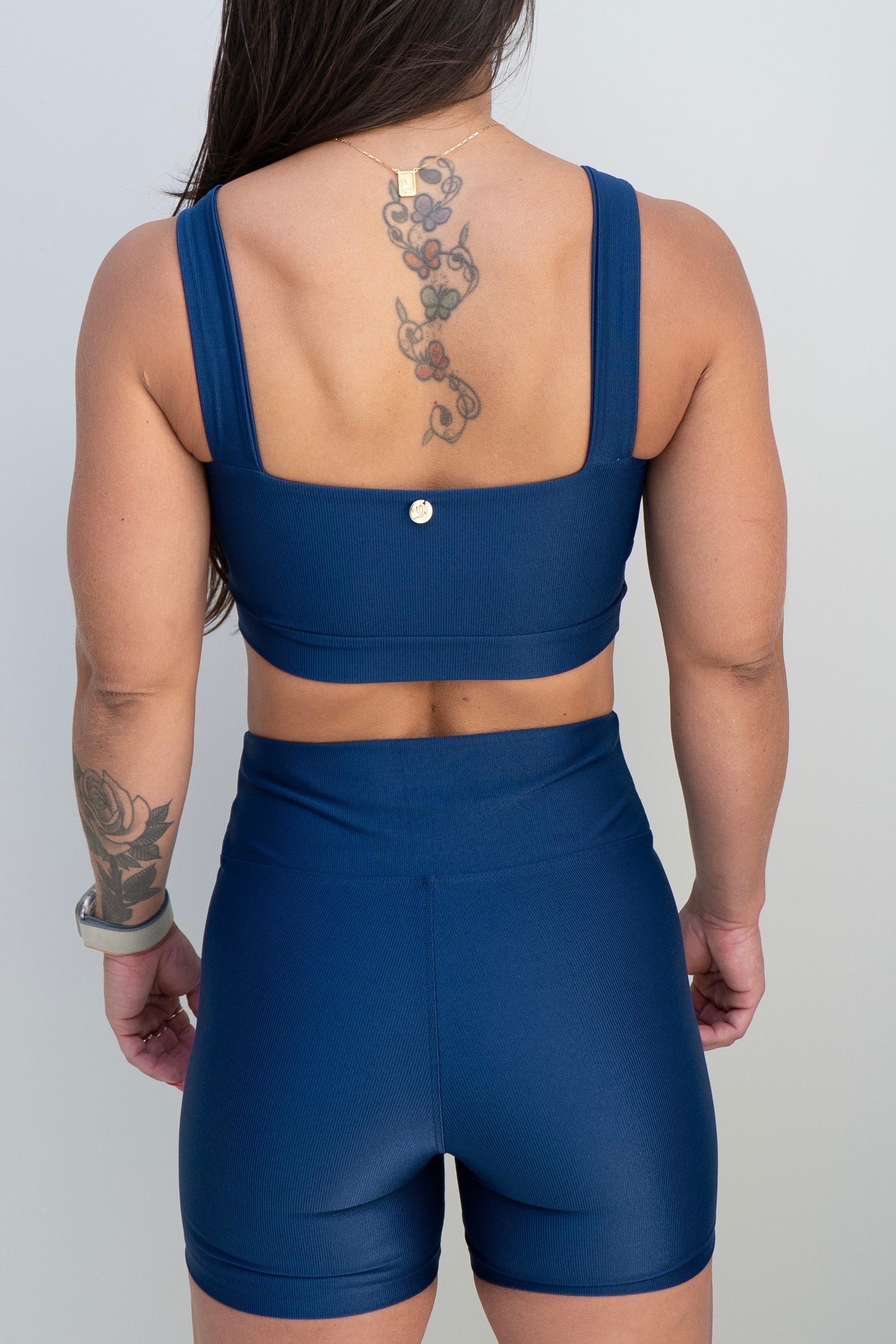 Conjunto Short Meia Coxa + Top Capri