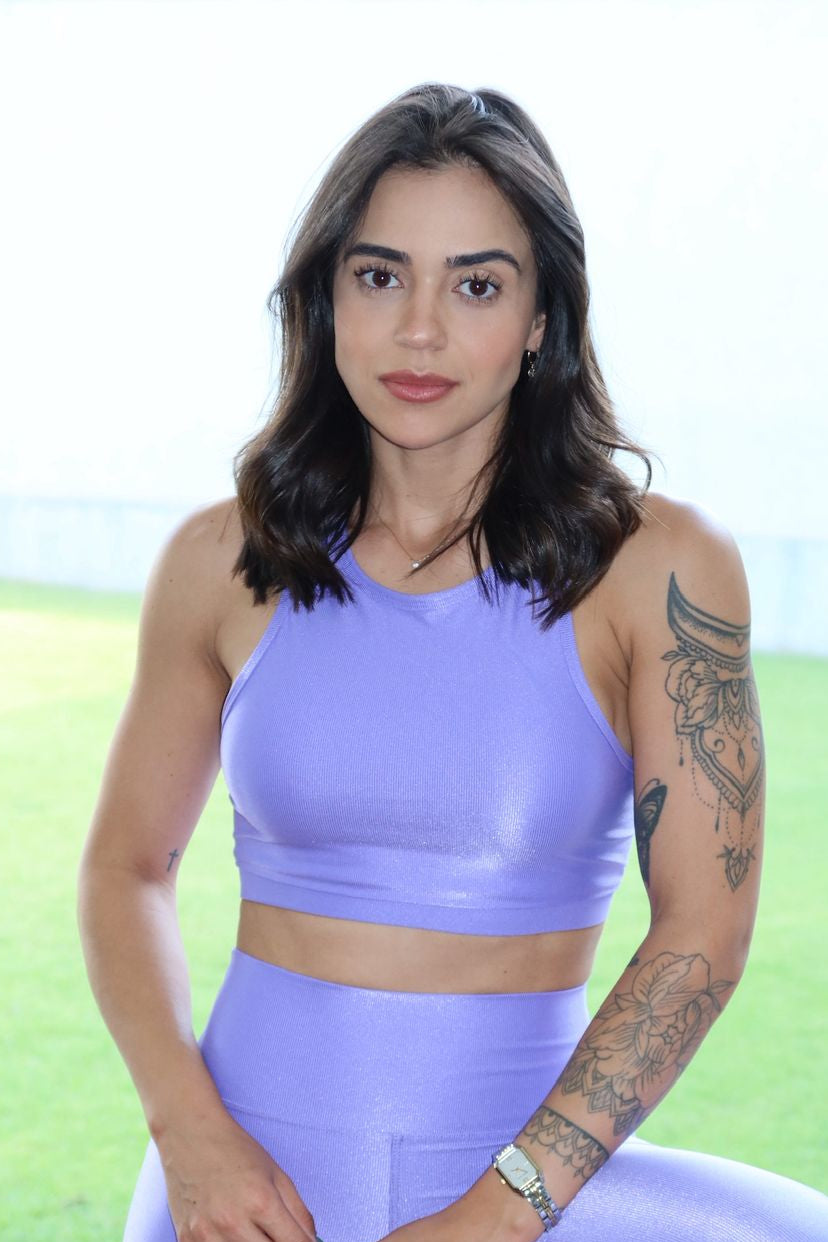 Conjunto Short Meia Coxa + Top Creta